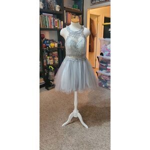 STAR BOXX JUNIORS EMBELLISHED LACE DRESS